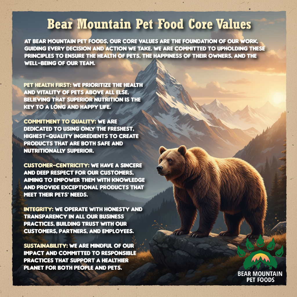 Baera MountainCore Values Poster Outlines Core Values