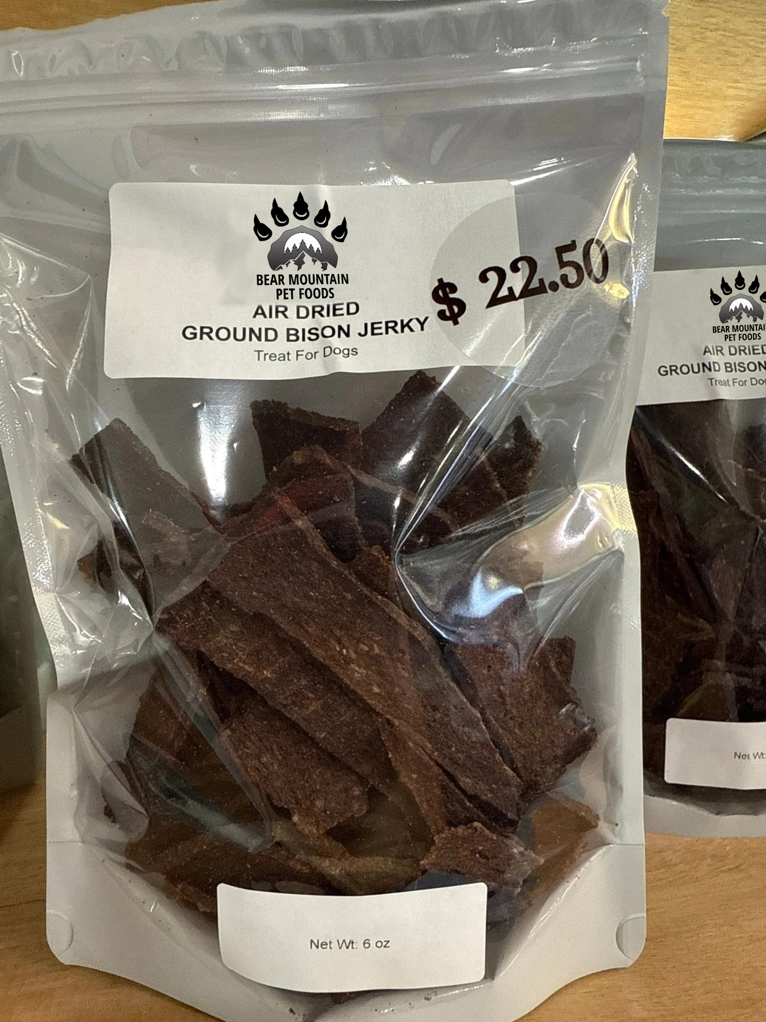Dehydrated Bison Jerky
