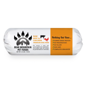 Beef and Chicken Blend Dog Food 2 lbs.