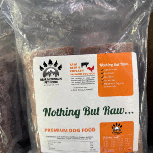 Beef and Chicken Patties for Dogs