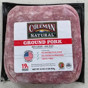 Ground Pork 15 lbs. Case