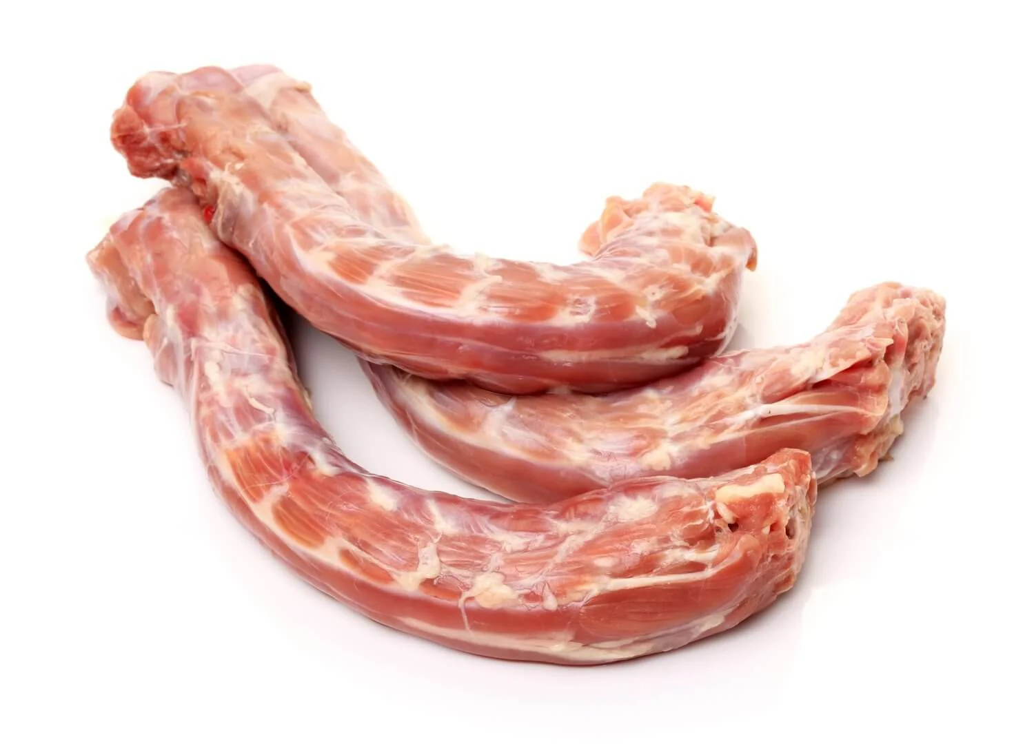 Raw Skinless Duck Necks Antibiotic/ Hormone Free 3 lbs.