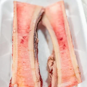 Split Beef marrow bones